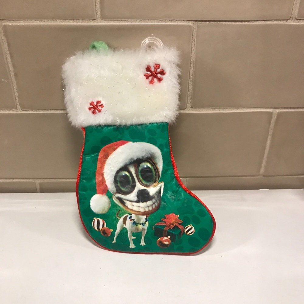 Crazy chihuahua mini stocking